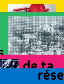bandeaux de couleurs et 3 œuvres de Sors de ta réserve #2