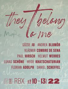 They belong to me | Gözde JU - B.A.R. (Roubaix) et Ausstellungsraum EULENGASSE (Francfort)