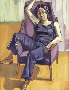 Alice Neel, « Marxist Girl (Irene Peslikis) », 1972