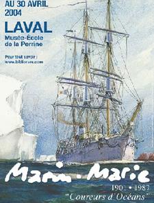 Affiche exposition Marin Marie