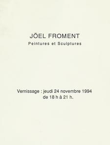 Froment galerie Claude Dorval