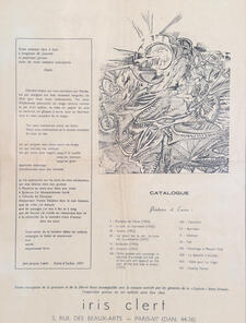 exposition Jean-Jacques Lebel chez Iris Clert en 1957
