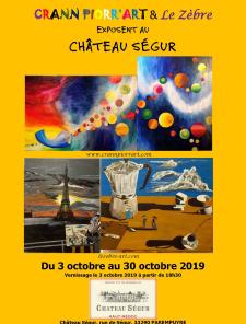 Affiche Chateau Ségur Affiche Chateau Ségur