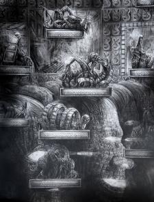 Quentin Spohn, Sans titre, 2019, graphite sur papier, 70 x 50 cm Quentin Spohn, Sans titre, 2019, graphite sur papier, 70 x 50 cm