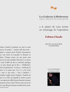 Exposition des peintures de Fabien Claude Exposition des peintures de Fabien Claude