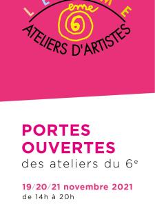 Portes Ouvertes des Ateliers d'Artistes du 6ème - 2021
