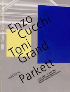affiche exposition Toni Grand, Centre Pompidou