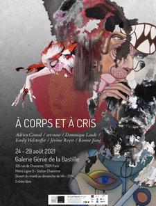 Exposition collective "à corps et à cris" Exposition collective "à corps et à cris"