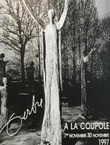 Affiche exposition Louis Derbré à la Coupole