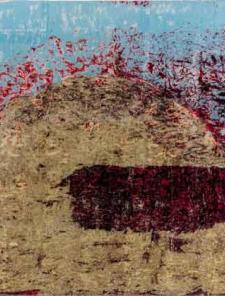 Mark Bradford. Go Tell It On The Mountain. 2016. Glenstone, Potomac, MD. Mark Bradford. Go Tell It On The Mountain. 2016. Glenstone, Potomac, MD.