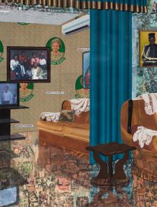 Njideka Akunyili Crosby. Home as You See Me, 2017 Njideka Akunyili Crosby. Home as You See Me, 2017
