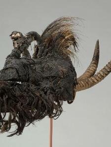 Kómó Society Helmet Mask (Kómókum). Manding or Minianka region (Mali or Guinea). Early 20th century. Kómó Society Helmet Mask (Kómókum). Manding or Minianka region (Mali or Guinea). Early 20th century.