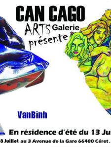 2nyss & VanBinh en résidence d'été à Céret 2nyss & VanBinh en résidence d'été à Céret