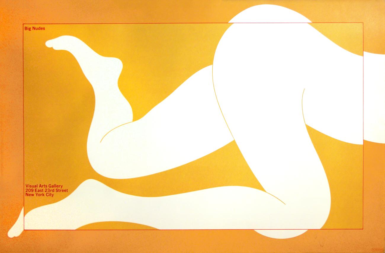 Milton Glaser, Big Nudes, 1967