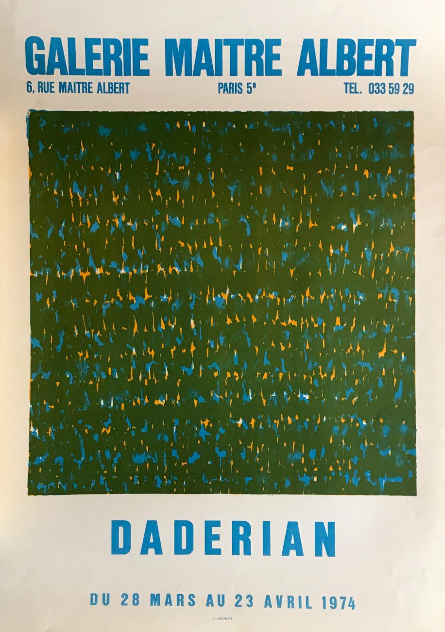 Affiche exposition Dikran Daderian