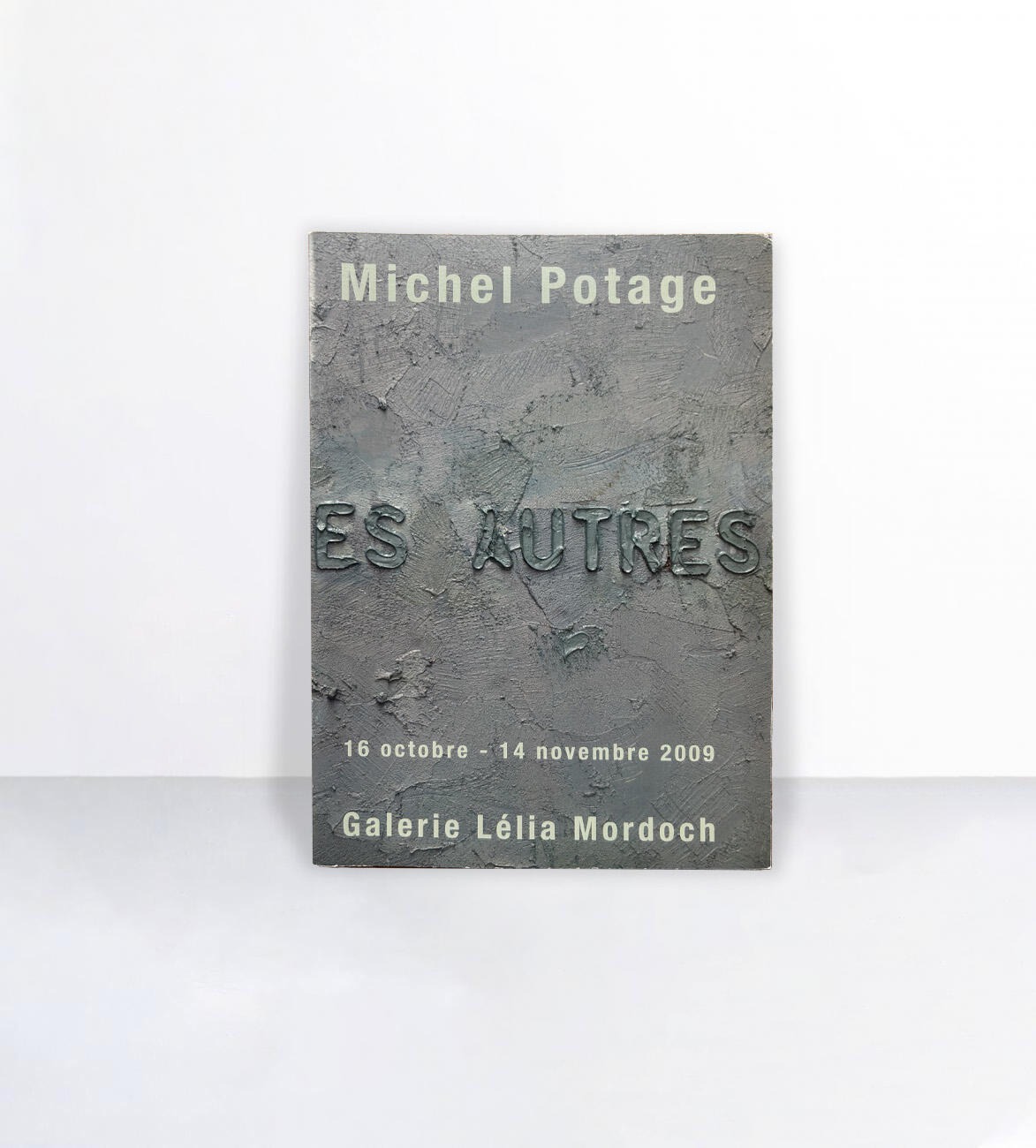 catalogue de l'exposition Michel Potage, La peau des autres