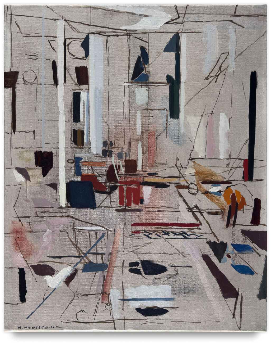 Catalogue raisonné, Michel Mousseau, Atelier V, 1980