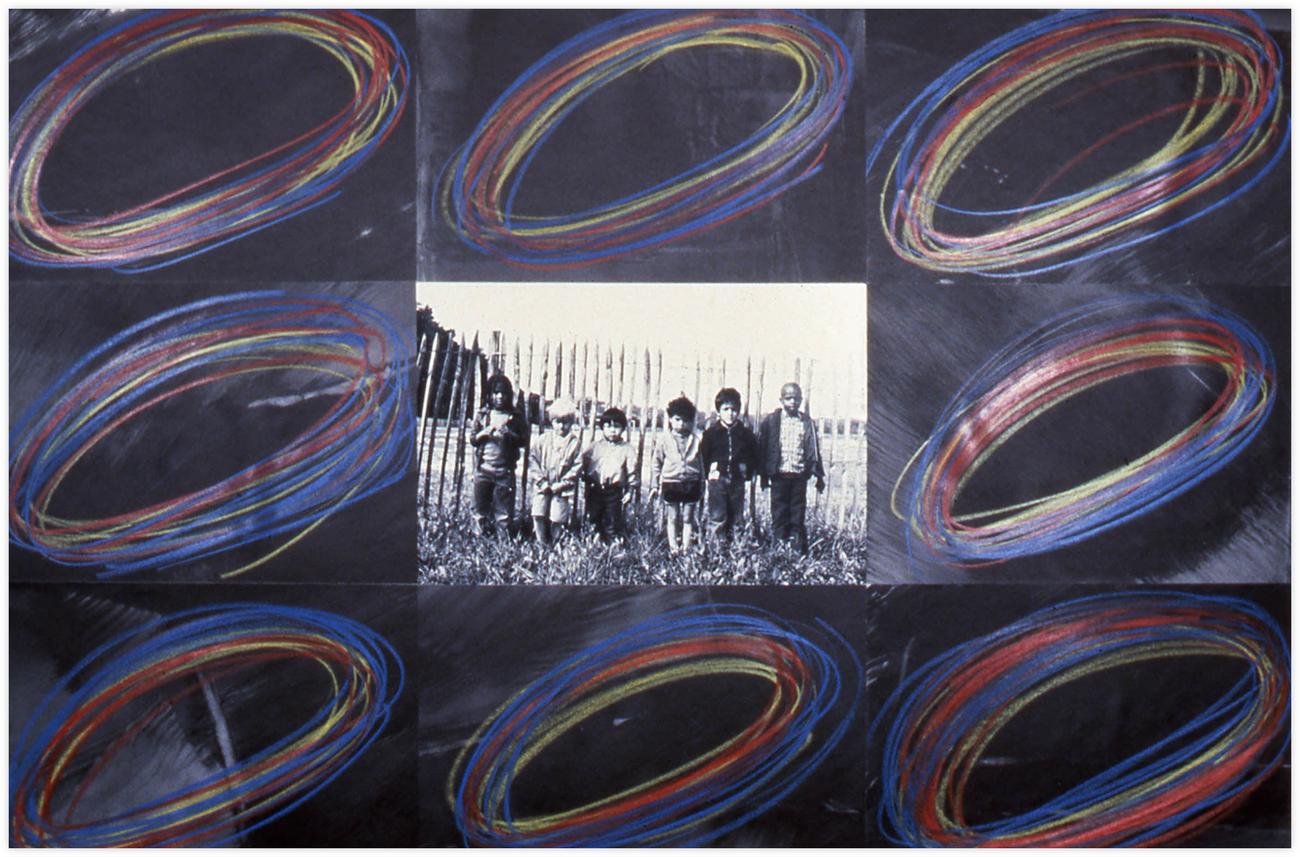 Catalogue raisonné, Bernadette Delrieu, Je ne suis pas là N°01 - 1982-1983