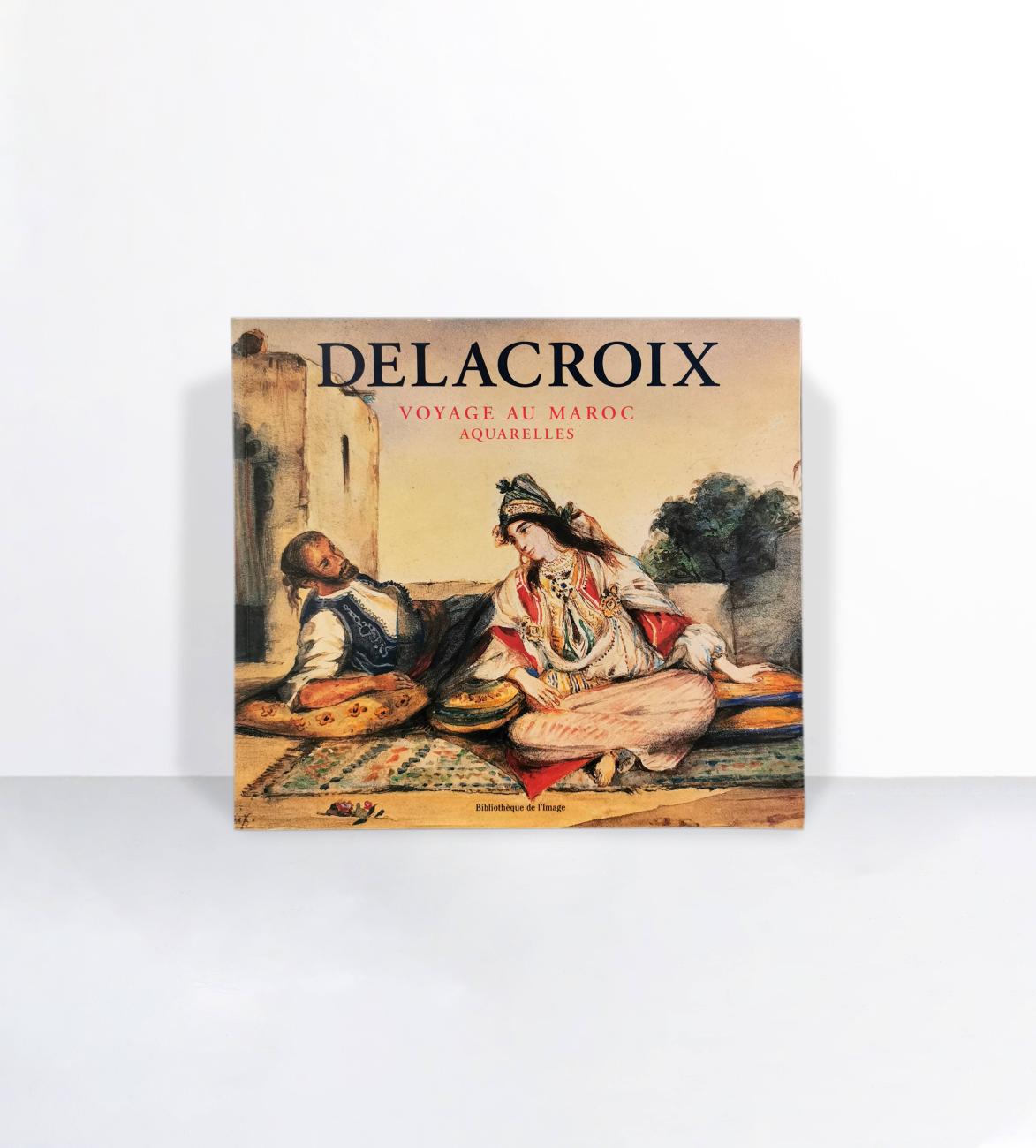 Delacroix, Voyage au Maroc. Aquarelle