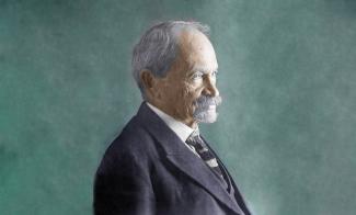 Portrait d'Armand Guillaumin, colorisé, OAM