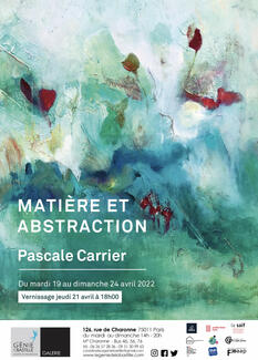 Pascale Carrier - Matière et abstraction