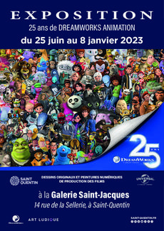 Exposition DreamWoorks 25 ans d'animation