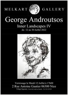 INNER LANDSCAPE IV Exposition personnel de l’artiste grec George Androutsos. MELKART Gallery vous invite à découvrir le puissant travail de George Androutsos, focaliser sur les portraits vivants des hommes et des femmes de notre époque. Un travail que MELKART avait déjà eu l’honneur et le plaisir d’exposer en été 2016 avec grand succès dans notre gallérie à Paris. Vous êtes tous invités pour le vernissage le 12 juillet en présence de l’artiste, à partir de 17h au Village Segurane, 2 Rue Antoine Gautier 0