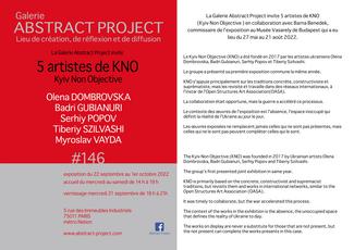 5 artistes de KNO Kyiv Non Objective