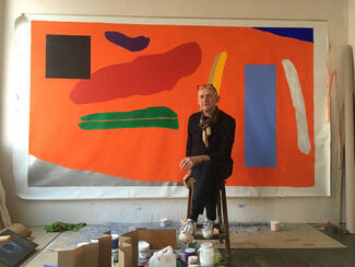Philippe Van Snick dans son atelier