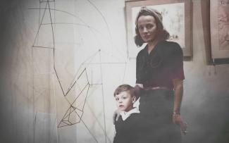 Isabelle et Michel Waldberg mars 1944 à New York
