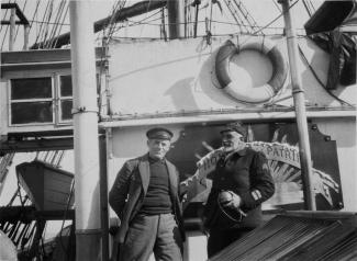 Photo de Ejnar Mikkelsen et Charcot Photo de Ejnar Mikkelsen et Charcot