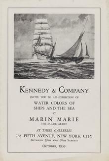 Marin Marie : Water colors of ships and the sea