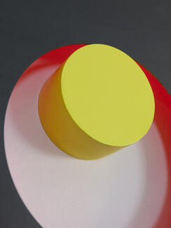 Tom Henderson, PLINTH No.10 - Yellow Pink Blue
Corten Steel, Oil & Automotive Paint
150 x 110cm 2022