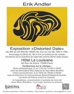 Exposition "Distorted Date" - Hôtel La Louisiane, 60 rue de Seine 75006 Paris