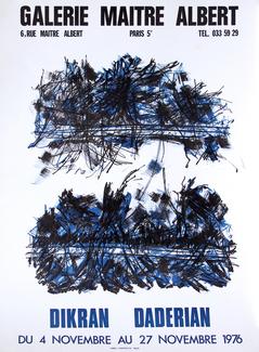 Affiche de Dikran Daderian pour une exposition en 1976