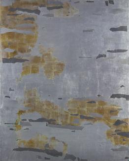 Anna -Eva Bergman, N°15 - 1964 Air, 1964, Vinylique et feuille de métal sur toile, 162x130 cm, Collection : Fondation Hartung Bergman. © Fondation Hartung Bergman