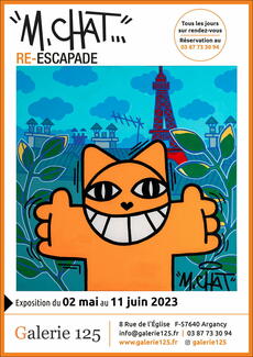 Galerie125 - Exposition M.Chat 2023