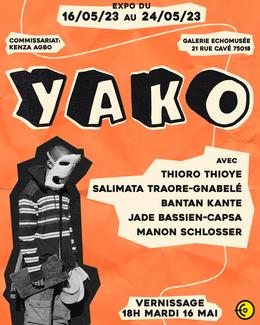 affiche exposition YAKO 