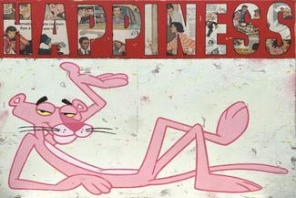 Peinture de Joseph intitulée Happiness.