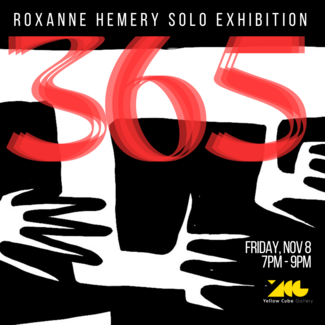 Expo personnelle " 365 " de Roxanne Hemery