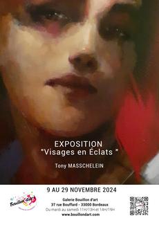 Affiche exposition de Tony Masschelein