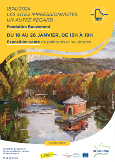 Affiche de l'exposition-vente