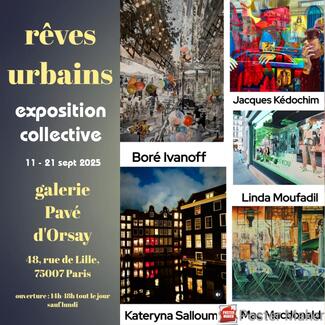 Visuel de l'exposition Rêves Urbains