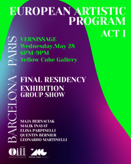affiche vernissage