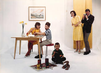 Unknown Photographer Advertising motif, Test, around 1965 Color Photography Museum Ludwig, Agfa advertising archive