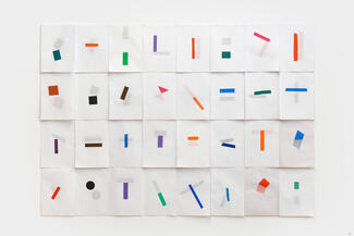 Bernard Villers, Recto/Verso, 2016, collage (courtesy the artist and Irène Laub gallery)