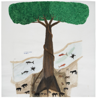 Abel Rodríguez, A árvore da vida e da abundância [The Tree of Life and Abundance], 2022. MASP collection