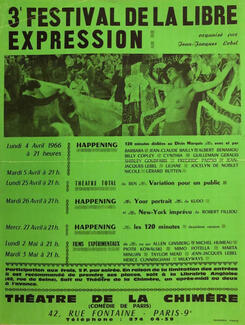 Affiche 3e festival de la Libre expression