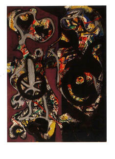 Jean-Jacques Lebel : Peintures et collages, 1950-1960