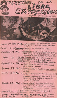 2eme festival de la libre expression